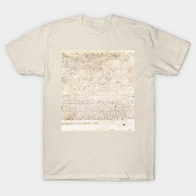 The Magna carta - digitally remastered high resolution version T-Shirt by RandomGoodness